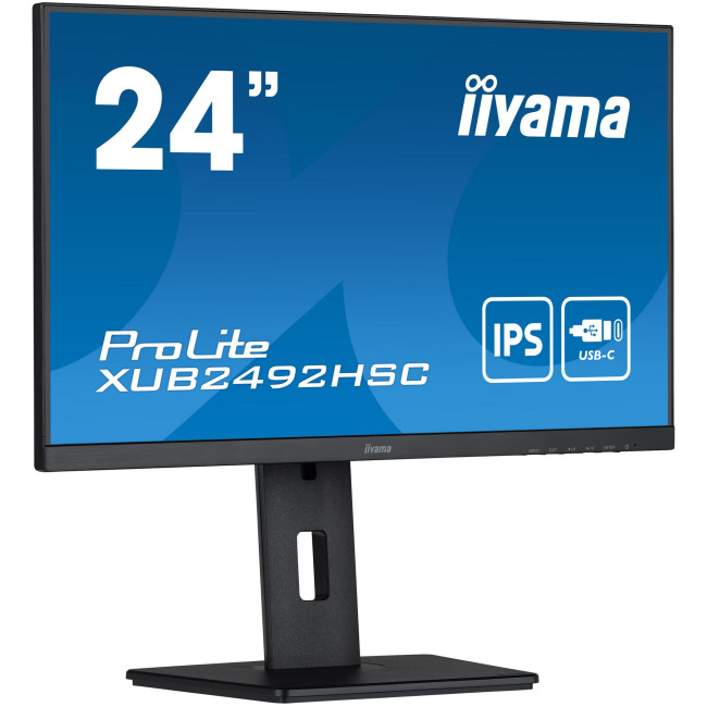 Монитор для ПК IIYAMA ProLite XUB2492HSC-B5 24" 75Hz FHD IPS Цвет:черный