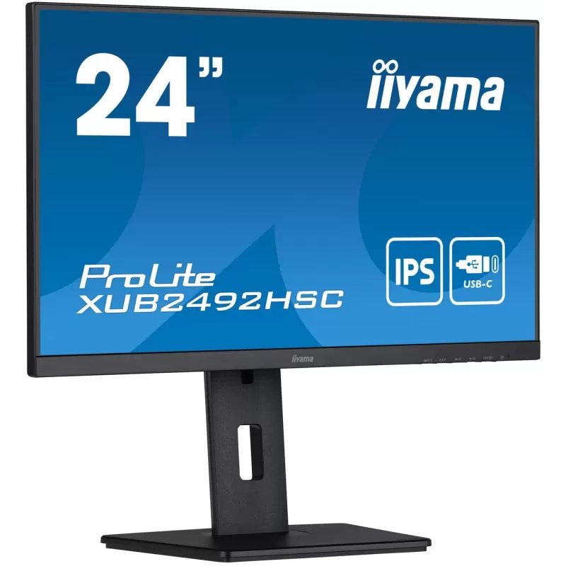 Computer Monitor IIYAMA ProLite XUB2492HSC-B5 XUB2492HSC-B5 24" 75Hz FHD IPS Color:black