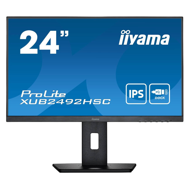 Монитор для ПК IIYAMA ProLite XUB2492HSC-B5 24" 75Hz FHD IPS Цвет:черный