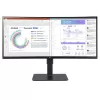 מסך מחשב LG 34BQ77QB-B 34" WQHD 60Hz 5ms USB-C PD90W IPS Monitor 34BQ77QB-B 2K, QHD צבע שחור - יבואן מקביל