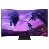 מסך גיימינג Samsung S55BG970NU Odyssey 55" 4K UHD 165Hz VA S55BG970NU קעור צבע - יבואן מקביל