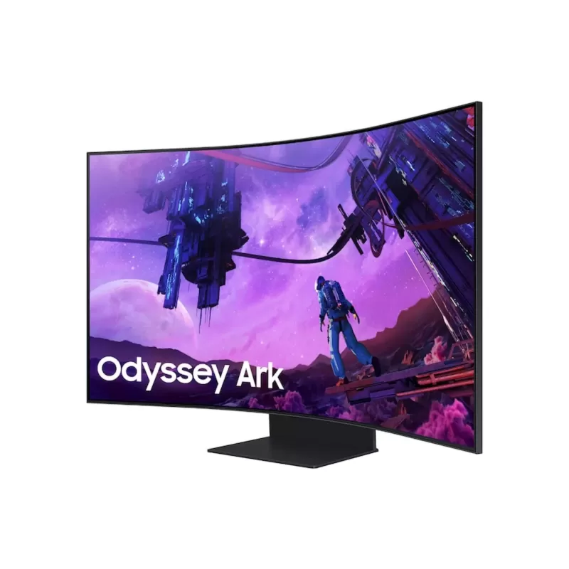 מסך גיימינג Samsung S55BG970NU Odyssey 55" 4K UHD 165Hz VA S55BG970NU קעור צבע - יבואן מקביל