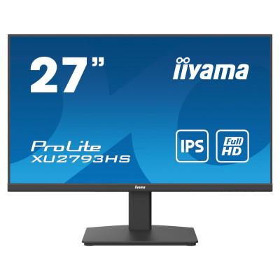 Computer Monitor IIYAMA ProLite XU2793HS-B6 27" 100Hz FHD IPS Color:black.. Computer Monitor IIYAMA ProLite XU2793HS-B6 27" 100Hz FHD IPS Color:black..