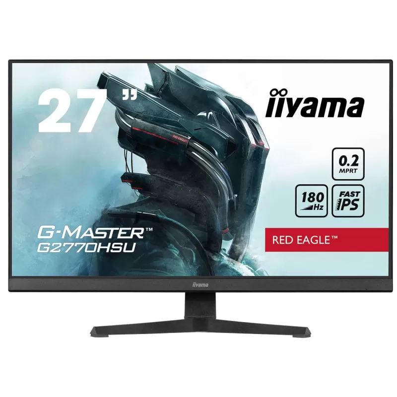 Computer Monitor IIYAMA G2770HSU-B6 27" G-Master IPS FHD 180Hz 0.2ms G2770HSU-B6