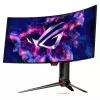 מסך גיימינג Asus ROG Swift PG34WCDM 34" OLED UHD 240Hz 0.03ms 800R 90LM09L0-B01A70 2K, QHD WOLED צבע שחור - יבואן מקביל