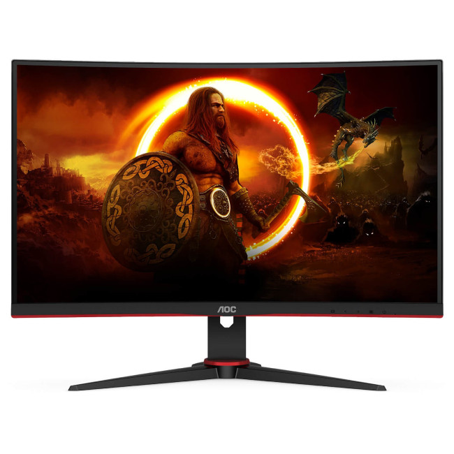 Изогнутый монитор для игр AOC 31.5" C32G2ZE VA FHD 240Hz 0.5ms 1500R Цвет:черный - параллельный импортер