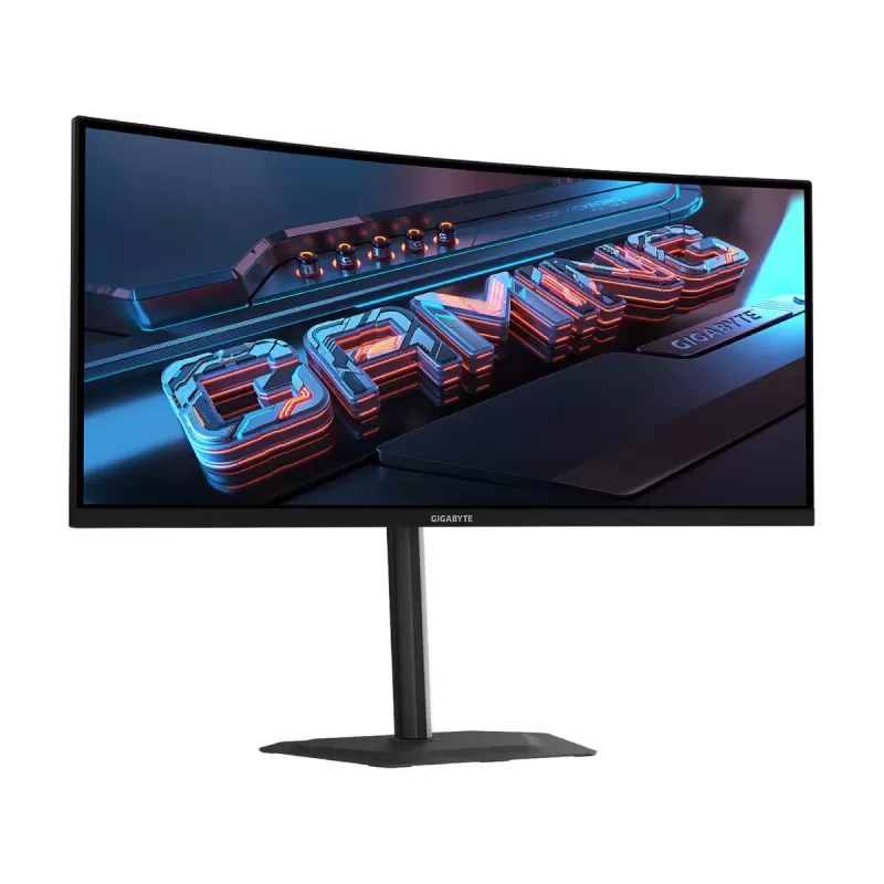 Изогнутый монитор для игр Gigabyte G34WQC2 34" 200Hz UWQHD VA Цвет:чёрный