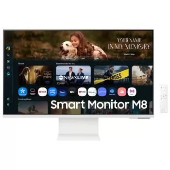 Монитор для ПК Samsung S32FM801UU 32" 60Hz 4K, UHD VA Цвет:белый - параллельный импортер