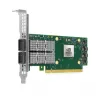 כרטיס רשת PCI-E Nvidia 100GbE 2xQSFP56 x16 ConnectX-6 Dx Card