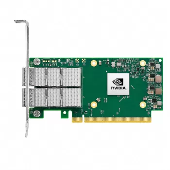 Сетевая Карта Pci-E Nvidia 100GbE 2xQSFP56 x16 ConnectX-6 Dx Card