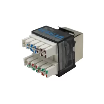 Сетевой модуль Keystone Luggar Keystone Jack CAT5e 180 Degree HP-KJ5E