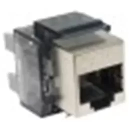 שקע רשת RJ45 CAT5 Wall Socket + Connector