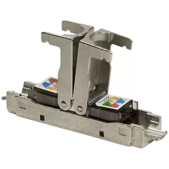 Сетевой коннектор Luggar CAT6A Male Connector Adapter HP-CAT6A-MC-MM