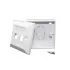 אביזר רשת Luggar 2-Port Faceplate 25x25mm לבן HP-FP-25-2