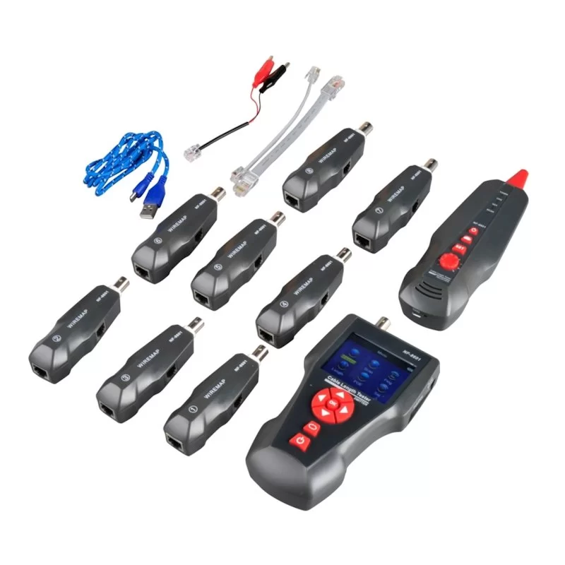 בודק כבלי רשת Luggar Network Tester with POE PING HP-TESTER-8-PING בודק כבלי רשת Luggar Network Tester with POE PING HP-TESTER-8-PING