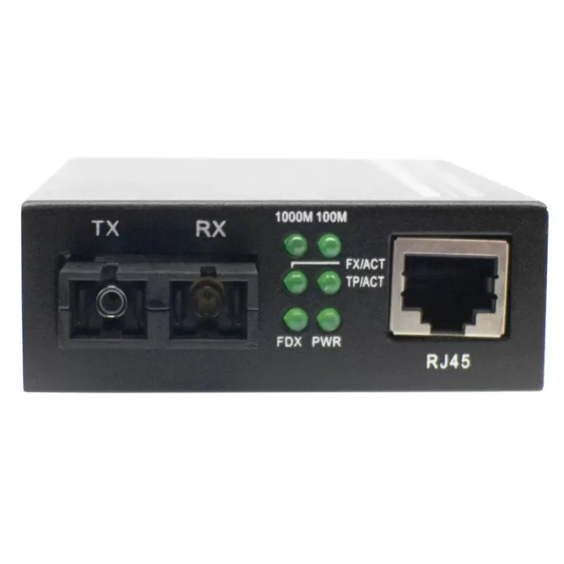 Медиаконвертер Luggar Duplex Media Converter SC Singlemode LU-MC1000SC-S