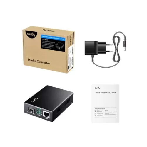 ממיר מדיה CUDY MC10G 10G Ethernet Media Converter Cudy MC10G ממיר מדיה CUDY MC10G 10G Ethernet Media Converter Cudy MC10G