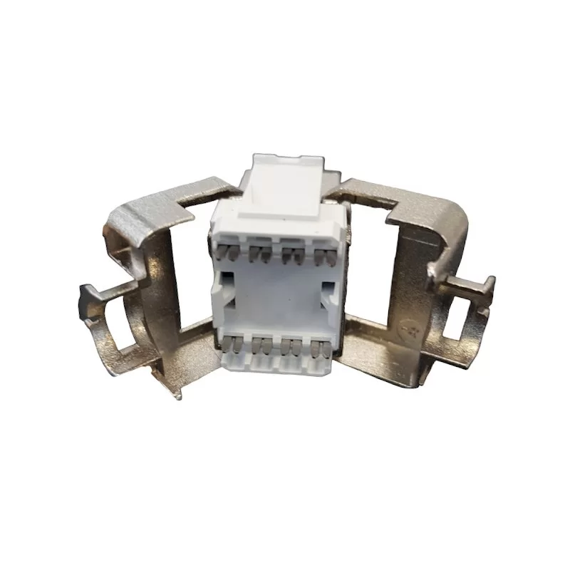 Keystone Jack Luggar CAT6A STP Vertical Keystone Jack HP-HQKJ6A