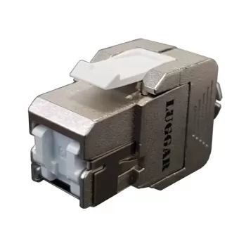 Keystone Jack Luggar CAT6A STP Vertical Keystone Jack HP-HQKJ6A