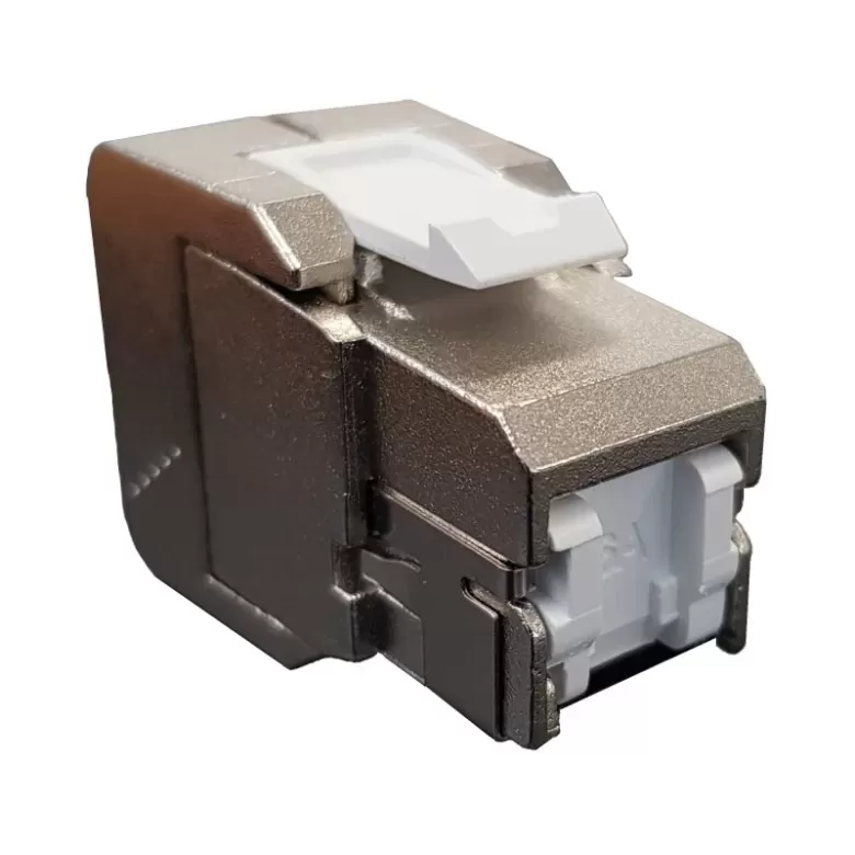 Keystone Jack Luggar CAT6A STP Vertical Keystone Jack HP-HQKJ6A