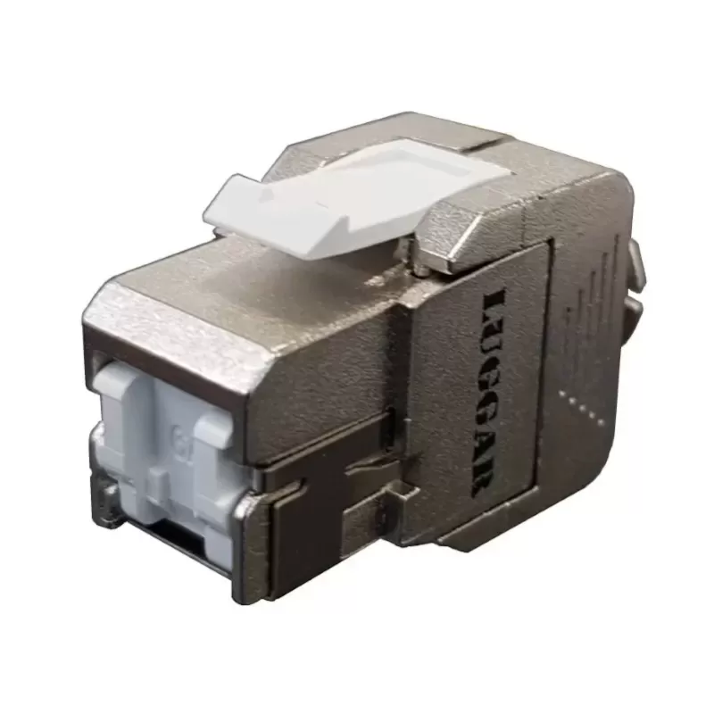 Keystone Jack Luggar CAT6A STP Vertical Keystone Jack HP-HQKJ6A