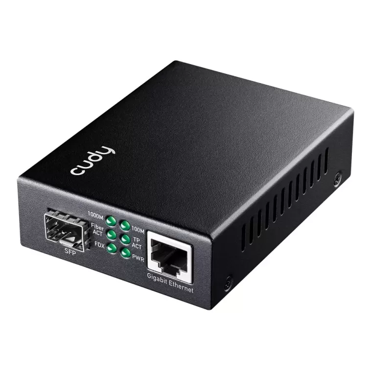 Optical Media Converter CUDY MC220 Gigabit Media Converter MC220 Optical Media Converter CUDY MC220 Gigabit Media Converter MC220