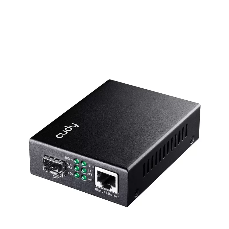 Optical Media Converter CUDY MC220 Gigabit Media Converter MC220 Optical Media Converter CUDY MC220 Gigabit Media Converter MC220