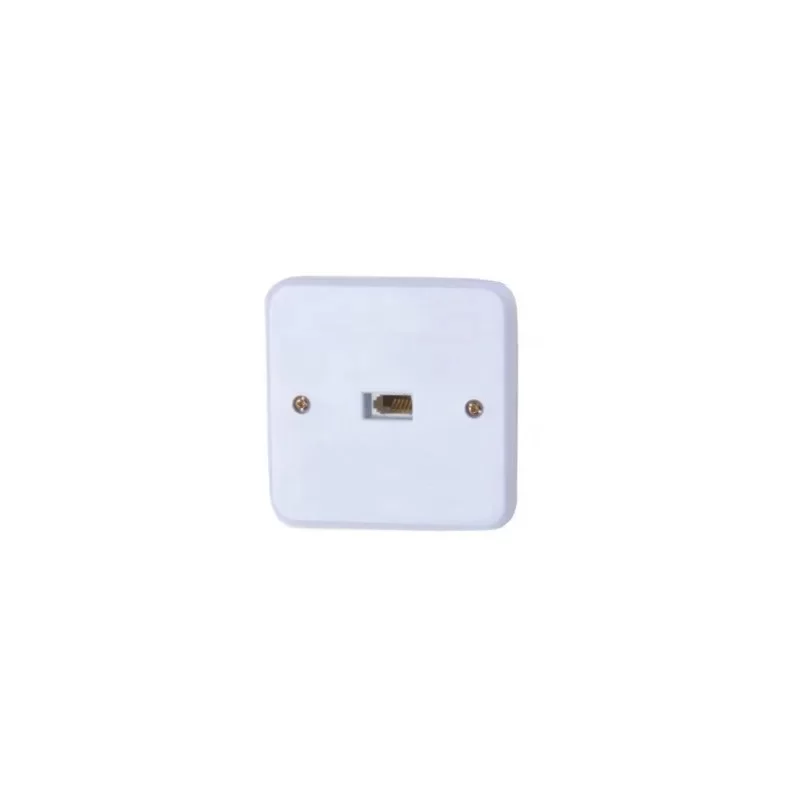 קופסת שקע Luggar In Wall Plastic Box for UK Telephone Jack HP-FP-IW-UK קופסת שקע Luggar In Wall Plastic Box for UK Telephone Jack HP-FP-IW-UK