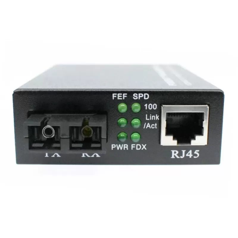 Media Converter Luggar Duplex Media Converter SC Singlemode LU-MC100SC-SM