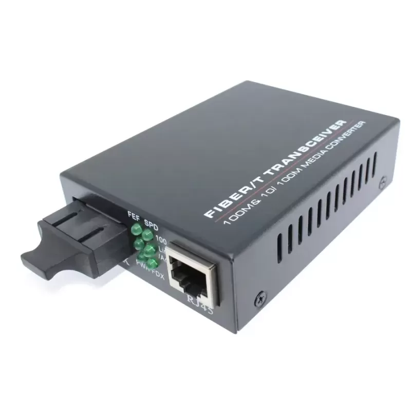 Media Converter Luggar Duplex Media Converter SC Singlemode LU-MC100SC-SM
