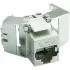 Socket Excel Cat6A FTP Low Profile Toolless 100-181 Color:silver