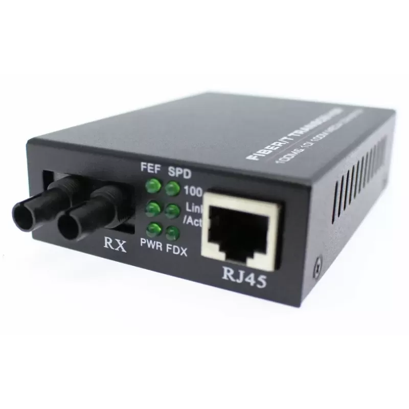 Media Converter Luggar Duplex Media Converter ST Multimode LU-MC100-ST