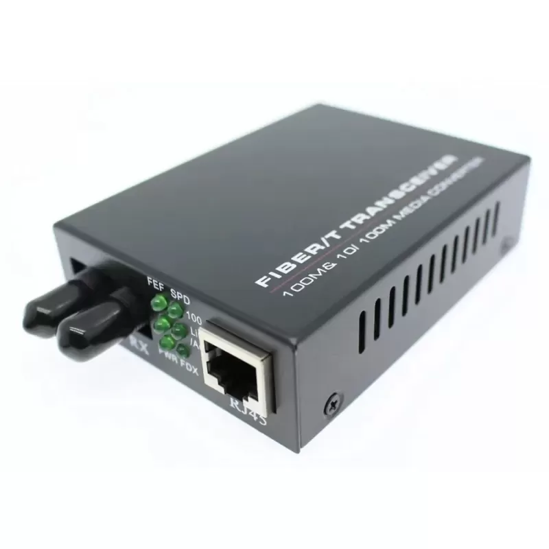 Media Converter Luggar Duplex Media Converter ST Multimode LU-MC100-ST