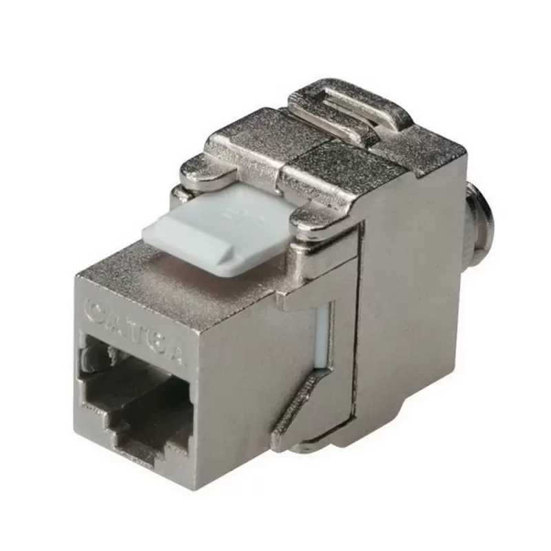 Keystone Jack Luggar Keystone Jack CAT6A STP Toolless HP-KJ6A
