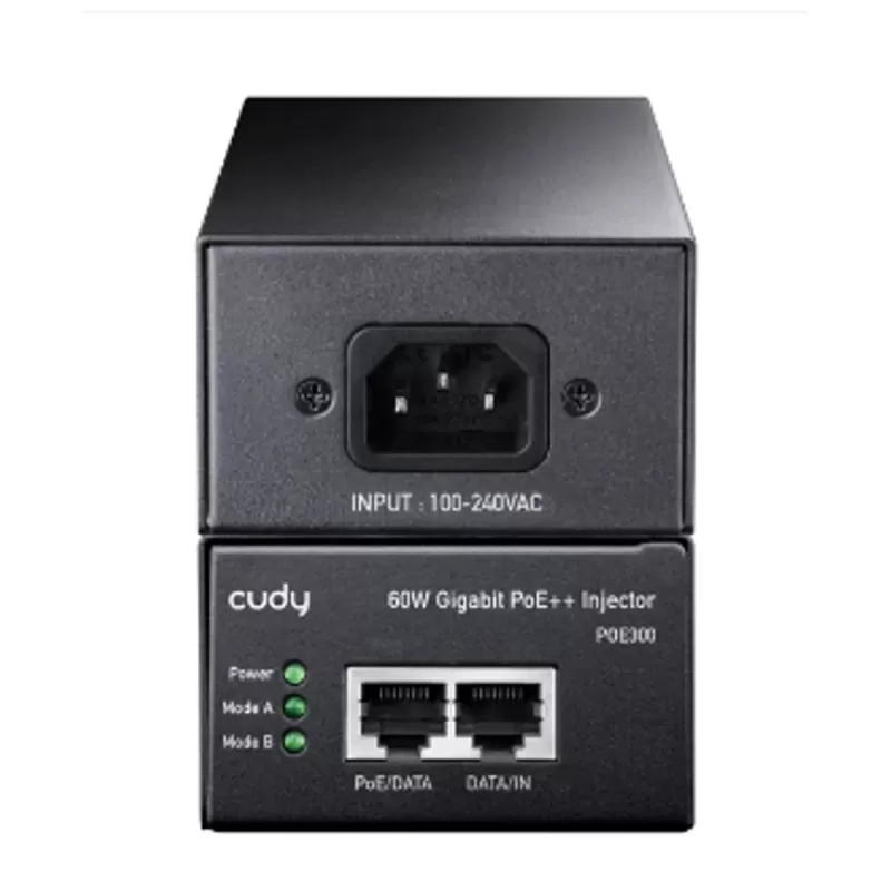 PoE Injector CUDY POE200 30W Gigabit PoE+ Injector POE200-IL