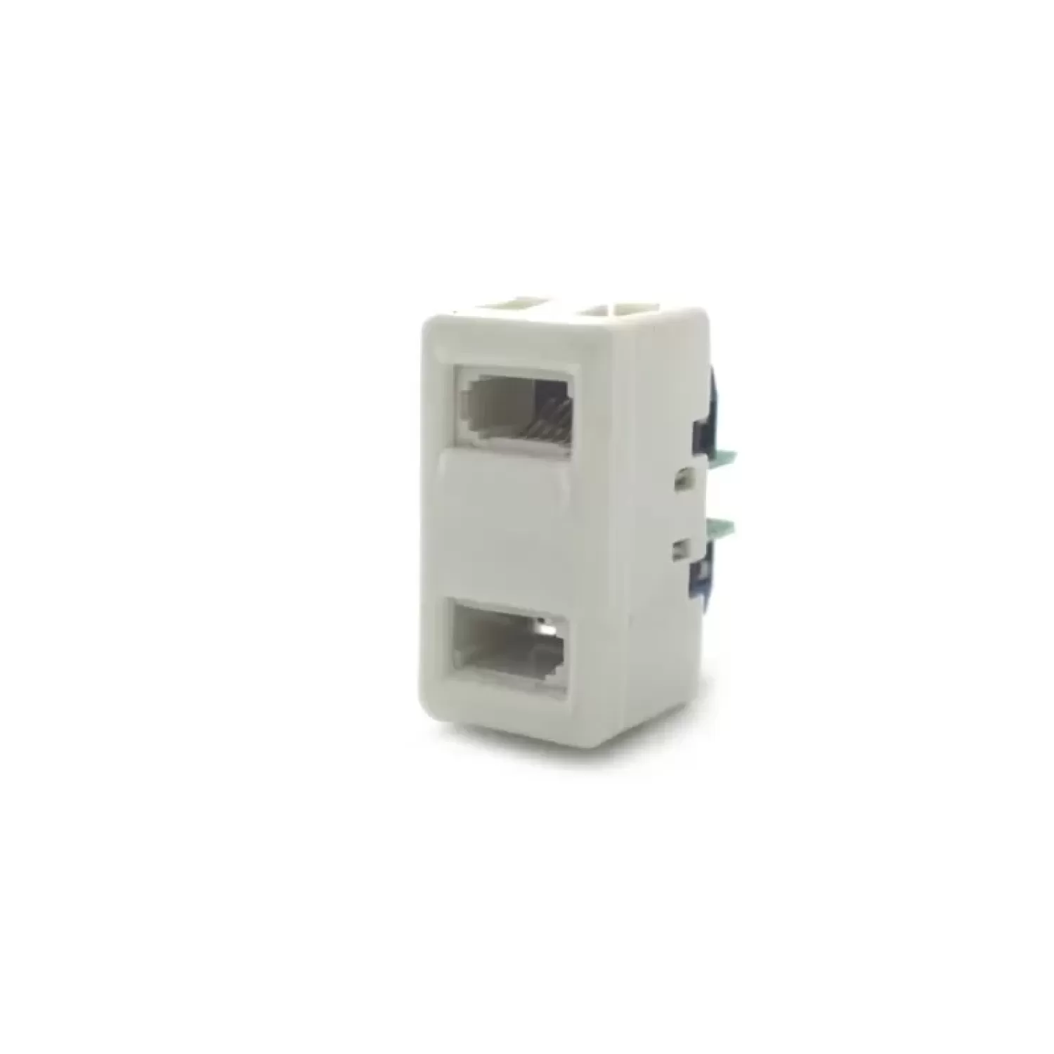 Telephone Jack Luggar Gewiss Insert with Two UK Telephone Jack HP-FP-GW-2UK