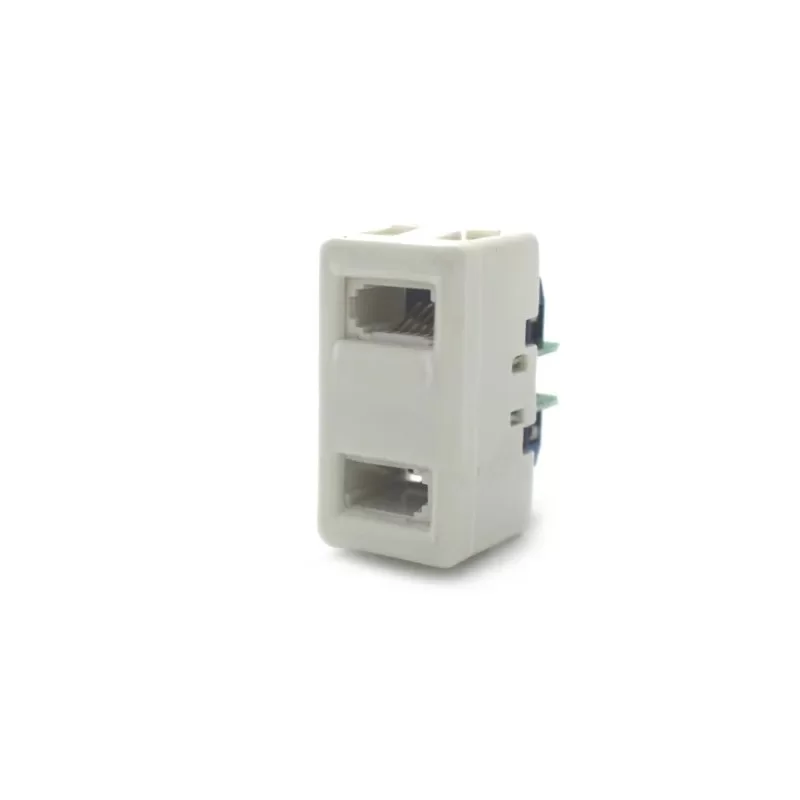 Telephone Jack Luggar Gewiss Insert with Two UK Telephone Jack HP-FP-GW-2UK