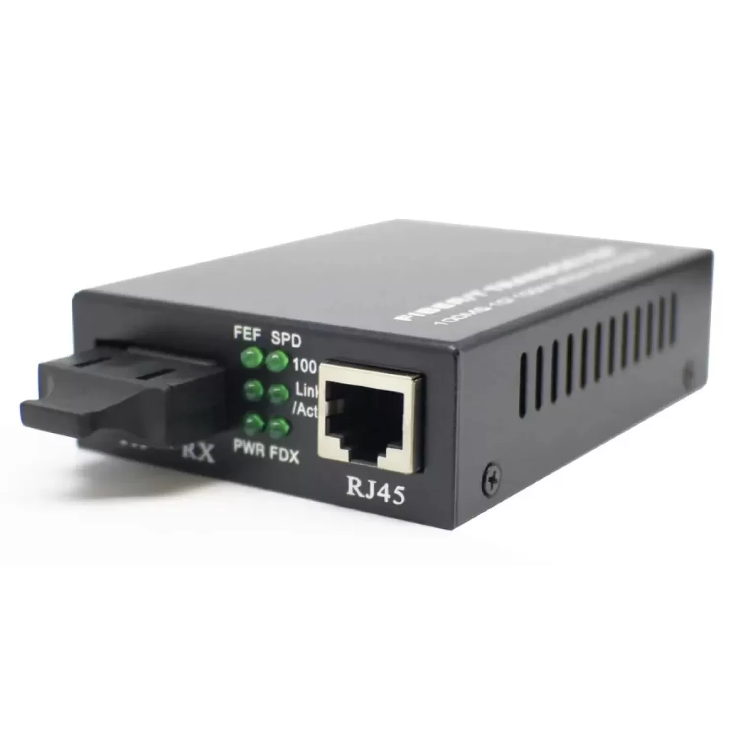 Медиаконвертер Luggar Duplex Media Converter SC Multimode LU-MC100-SC