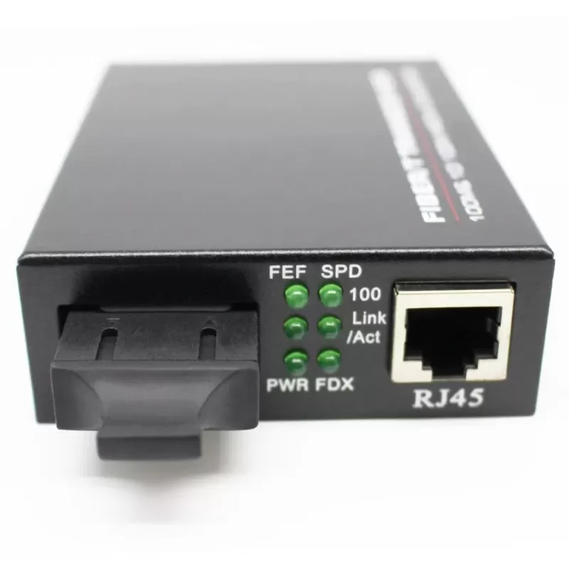 Media Converter Luggar Duplex Media Converter SC Multimode LU-MC100-SC