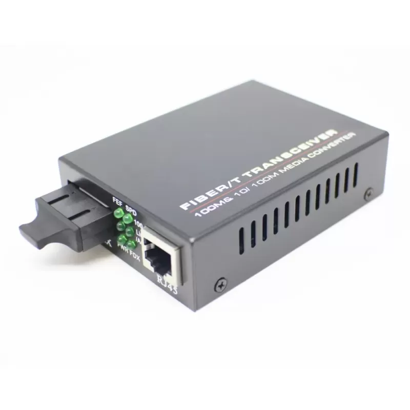 Media Converter Luggar Duplex Media Converter SC Multimode LU-MC100-SC