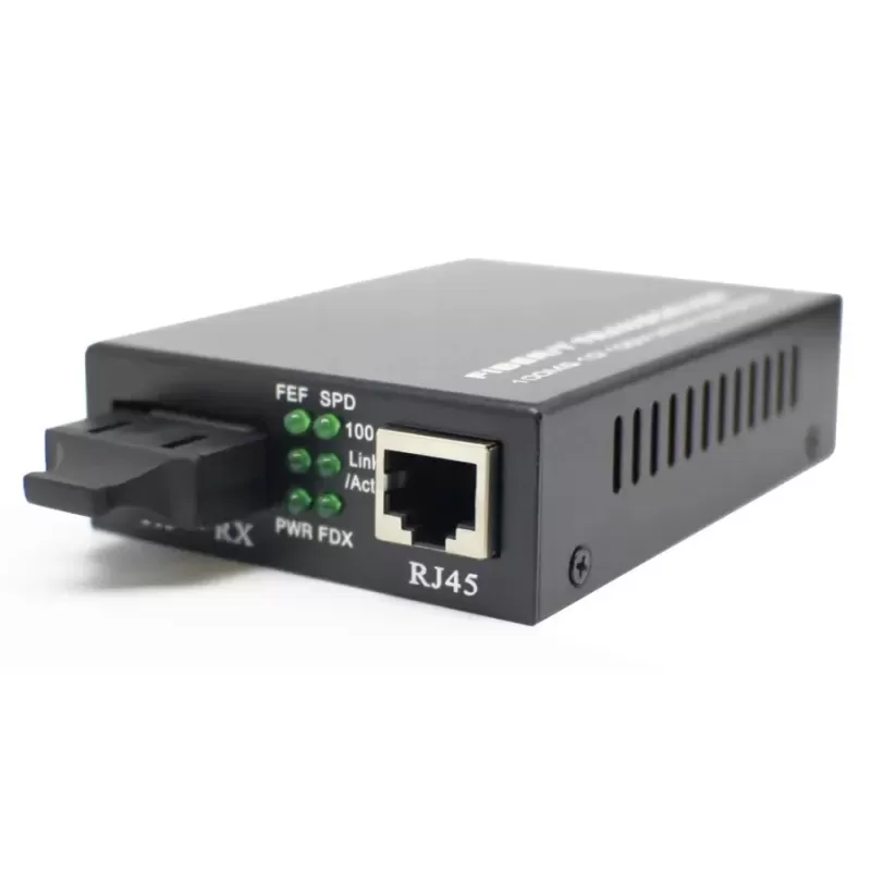 Media Converter Luggar Duplex Media Converter SC Multimode LU-MC100-SC