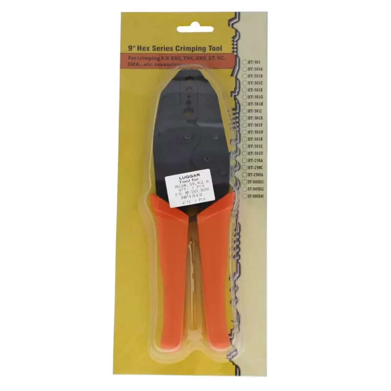 Coaxial Crimping Tool Luggar Hex Crimping Tool HP-TOOL-RG59