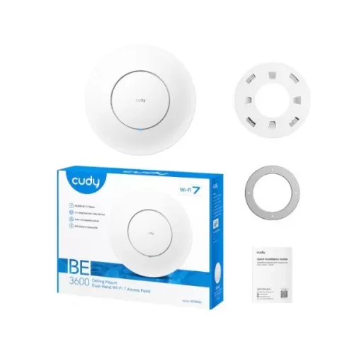 Точка доступа CUDY BE3600 2.5G WI-FI 7 POE Lan 3570Mbps MESH AP3600