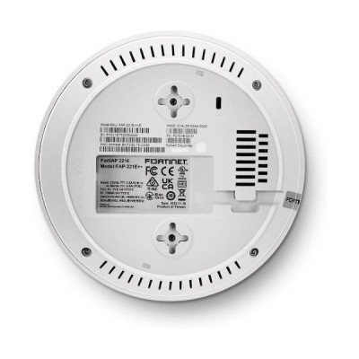 Access Point FORTINET FortiAP 221E-I WIFI5 POE AC1200 FortiAP-221E-I Color:white Access Point FORTINET FortiAP 221E-I WIFI5 POE AC1200 FortiAP-221E-I Color:white