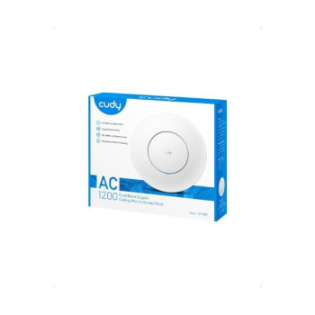 ניקודת גישה CUDY AP1300 Wireless Access Point Mesh Wall Mount Cudy AP1300 צבע