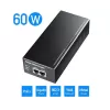 Syringe CUDY 60W Gigabit PoE Injector Adapter up to 100 Meters POE300 Color:black Syringe CUDY 60W Gigabit PoE Injector Adapter up to 100 Meters POE300 Color:black