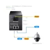 Syringe CUDY 60W Gigabit PoE Injector Adapter up to 100 Meters POE300 Color:black Syringe CUDY 60W Gigabit PoE Injector Adapter up to 100 Meters POE300 Color:black