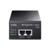 Syringe CUDY 60W Gigabit PoE Injector Adapter up to 100 Meters POE300 Color:black Syringe CUDY 60W Gigabit PoE Injector Adapter up to 100 Meters POE300 Color:black