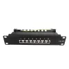 פאנל Luggar Patch Panel CAT6A STP 8 Ports HP-PP6A-8