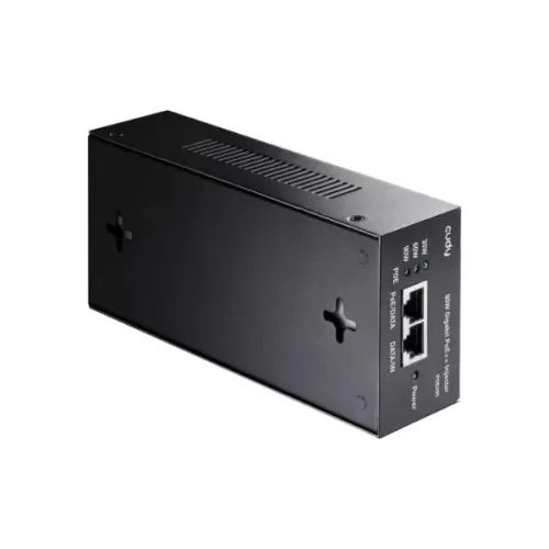 Syringe CUDY 90W Gigabit PoE Injector Adapter up to 100 Meters POE400 Color:black